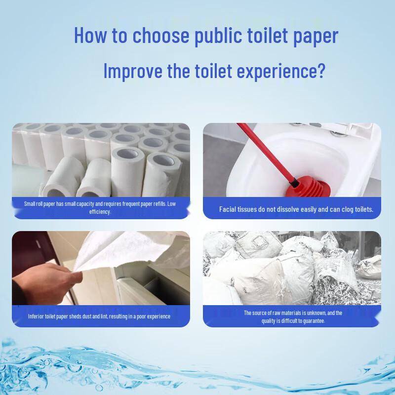 May Flower Commercial Jumbo Roll Toilet Paper