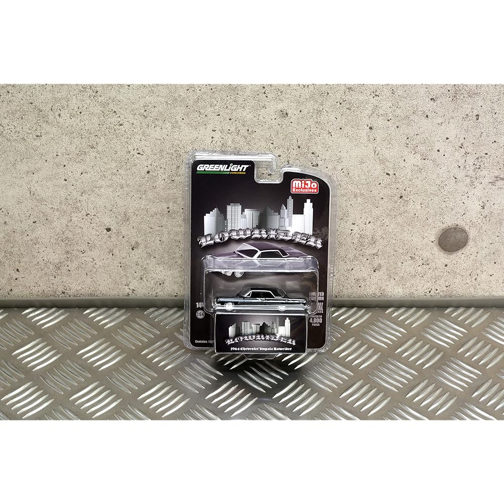 1:64 Greenlight MIJO Lowriders 1964 Chevy Impala Ss BK