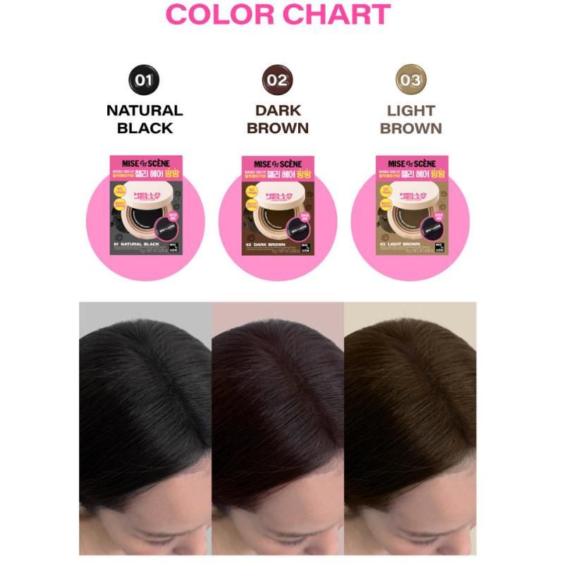 [Mise en scene] Jelly Hair Pang Pang – Volumizing Styling Jelly