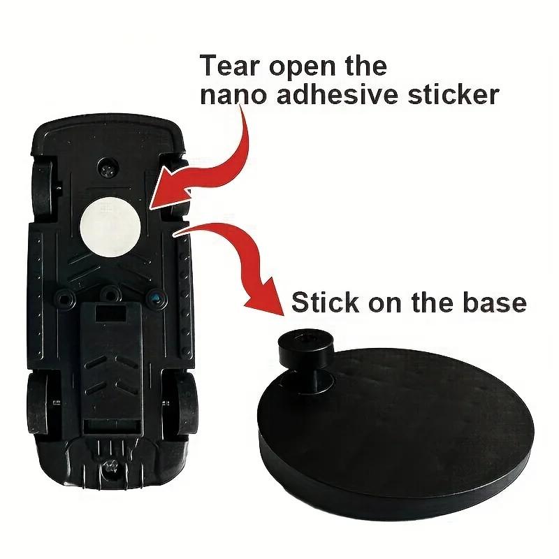 Sports Car Drift Alloy Gyroscope Center Console Ornaments Auto Turning Racing Model Dashboard Rotating Decorative Piece