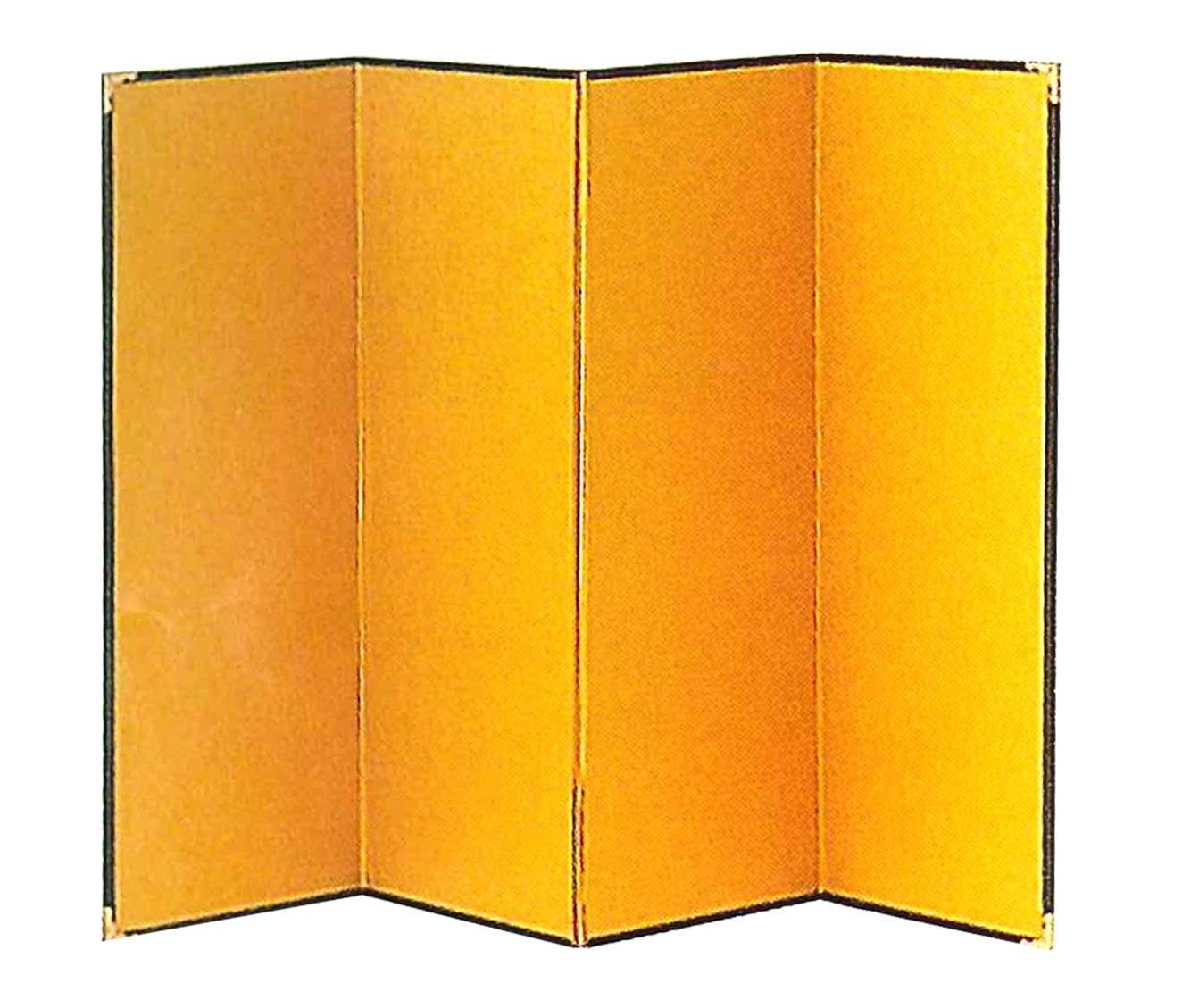 

Takagi Seni Panami Gold Folding Screen 35cm tall x 13cm wide Approx. [4 panels] NF-4011