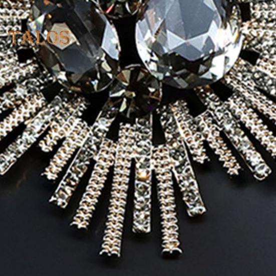 Brooch Flower Shape Unisex Rhinestone Decor Retro Bag Suit Coat Collar Hat Scarf Decoration Clothes Pin Party Prom Bride Wedding Garment Jewelry
