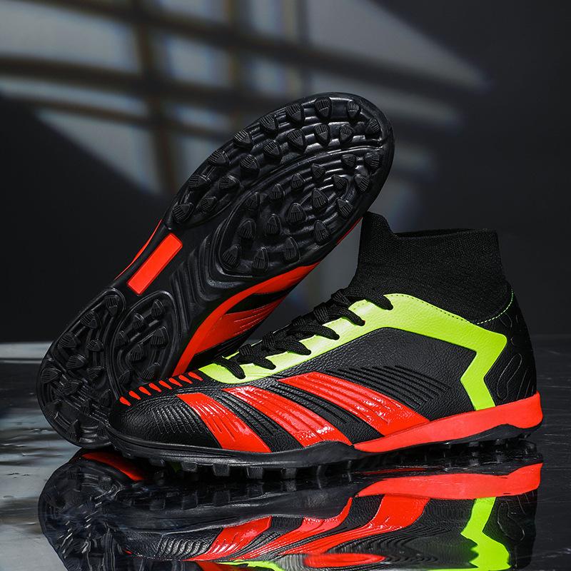 High-top Men's and Women's Football Shoes, Broken Nails, Long Nails, Large Size, Adult Grass Games, Training Sports