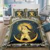 Virgin Mary Godress Blessing Bedding Set Single Twin Full Queen King Size Bed Set Adult Kid Bedroom Print Bedding Gift