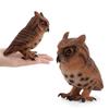 Wildlife Children's Science Education Cognitive Bird Model Simulation Owl Woodpecker Carving Ornament Toy