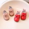 Baby Girl Toddler Shoes 0-1-2 Years Old Cute Princess Shoes 0-1-2 Years Old Spring and Autumn Soft Sole Anti-drop Shoes