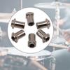 20Pcs Drum Screw Nut Iron Swivel Nuts Percussion Nut Replacement Swivel Nuts for Floor Drum Replacement Accessories