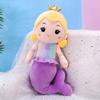 Plush Mermaid Princess Plush Dolls PP Cotton Mermaid Plush Toy Mermaid Stuffed Toys  Kids Present