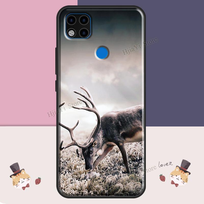 Hirschjagd Camo Handyhülle Für Xiaomi Redmi Note 9 8 10 11 Pro 10S 9S 11S Hülle Für Redmi 10 9 9A 9C 9T