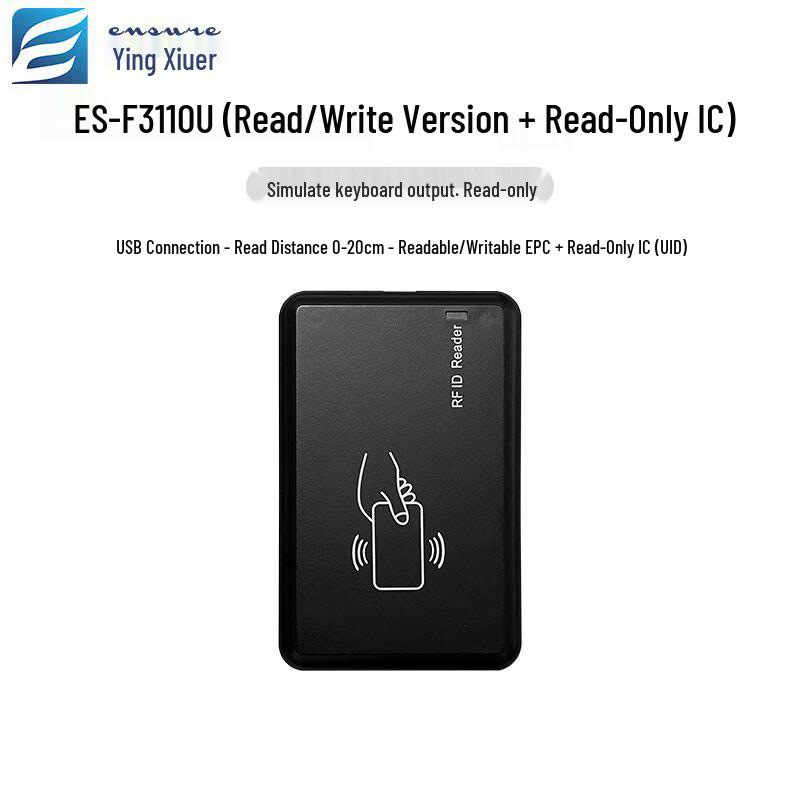 

Ensoar UHF RFID Desktop Reader/Writer CN plug (adapter included)