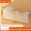 Traceless Adhesive Wardrobe Partition Bracket - Punch-Free Support and Fixing Kit