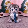 Trendy Blind Box Cute Hug Cat Fried Shrimp Cat Food Play Cat Diy Handmade Material Accessories Ornament Toy Gift