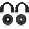 Upper Radiator Mount Bracket & Bushing 2Set for Maxima Quest Rogue Altima