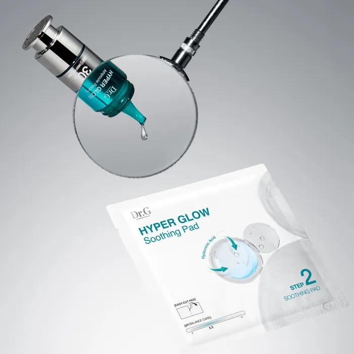 1-Minute Water Glow Shot Peeling_Hyper Glow 30% Ampoule Peeling 2-STEP Program