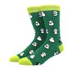 Large Size New Happy Funny Couple Trendy Socks Funny Personalized  Cartoon Jacquard Long tube cotton socks