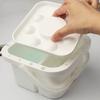 Multifunctional Square Watercolor Palette Bucket - Portable Art Box with Built-in Pen Washer, Compact Travel Painting Supplies F