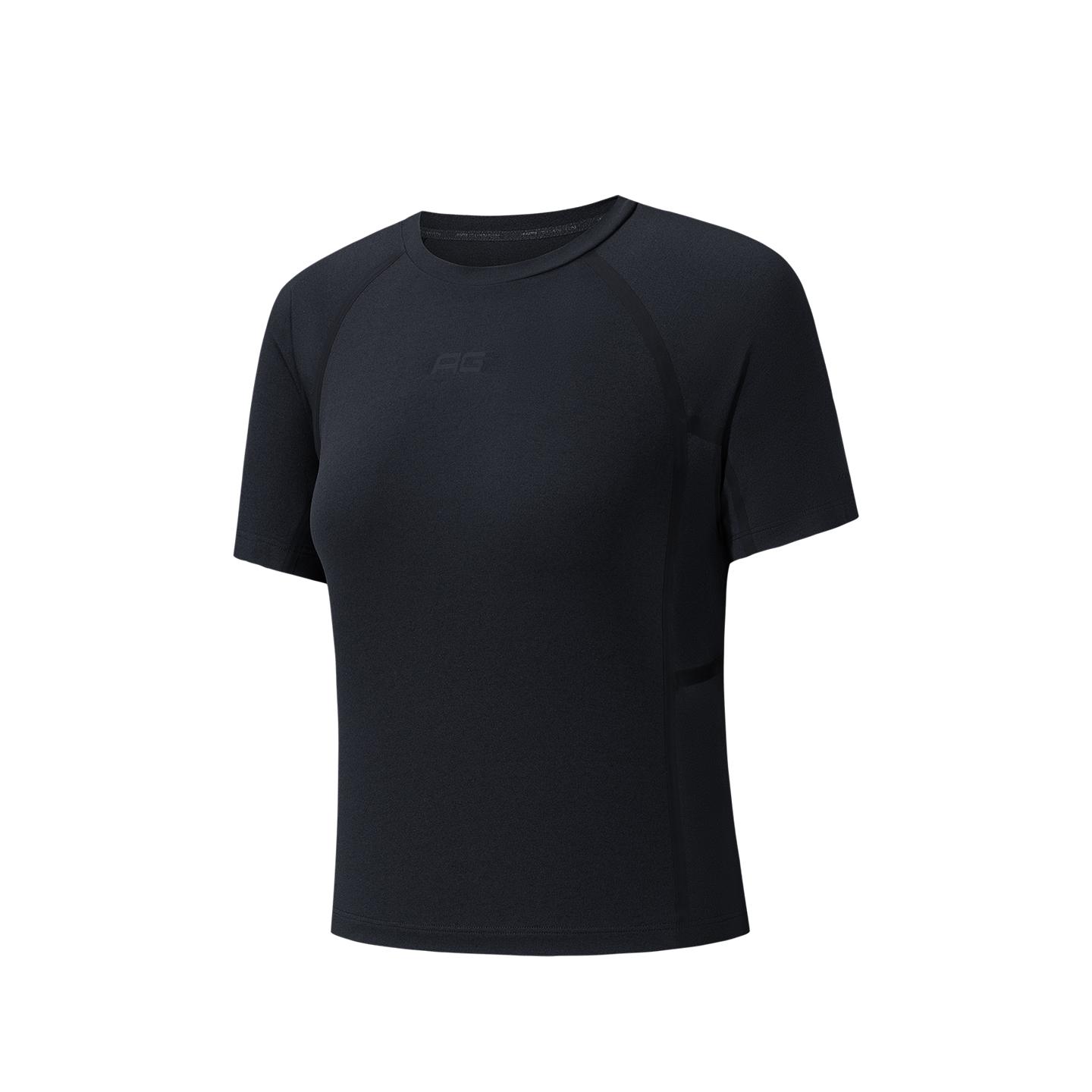 

Anta Champion Series Short Sleeve Knitted T-Shirt Women tops 162620120-3 S