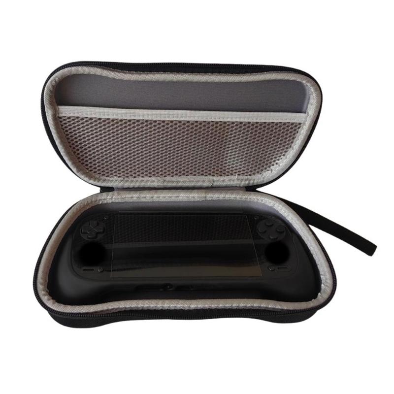 Game Console Bag Scratchproof Storage Box for Retroid Pocket 5 Protector Case with Mesh Pocket Travel Carrying Pouch