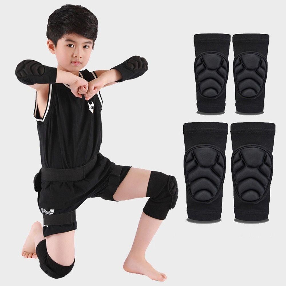 

Comfort Thickening Knee Pads Black Knee Support Professional Leg Protectors Fitness