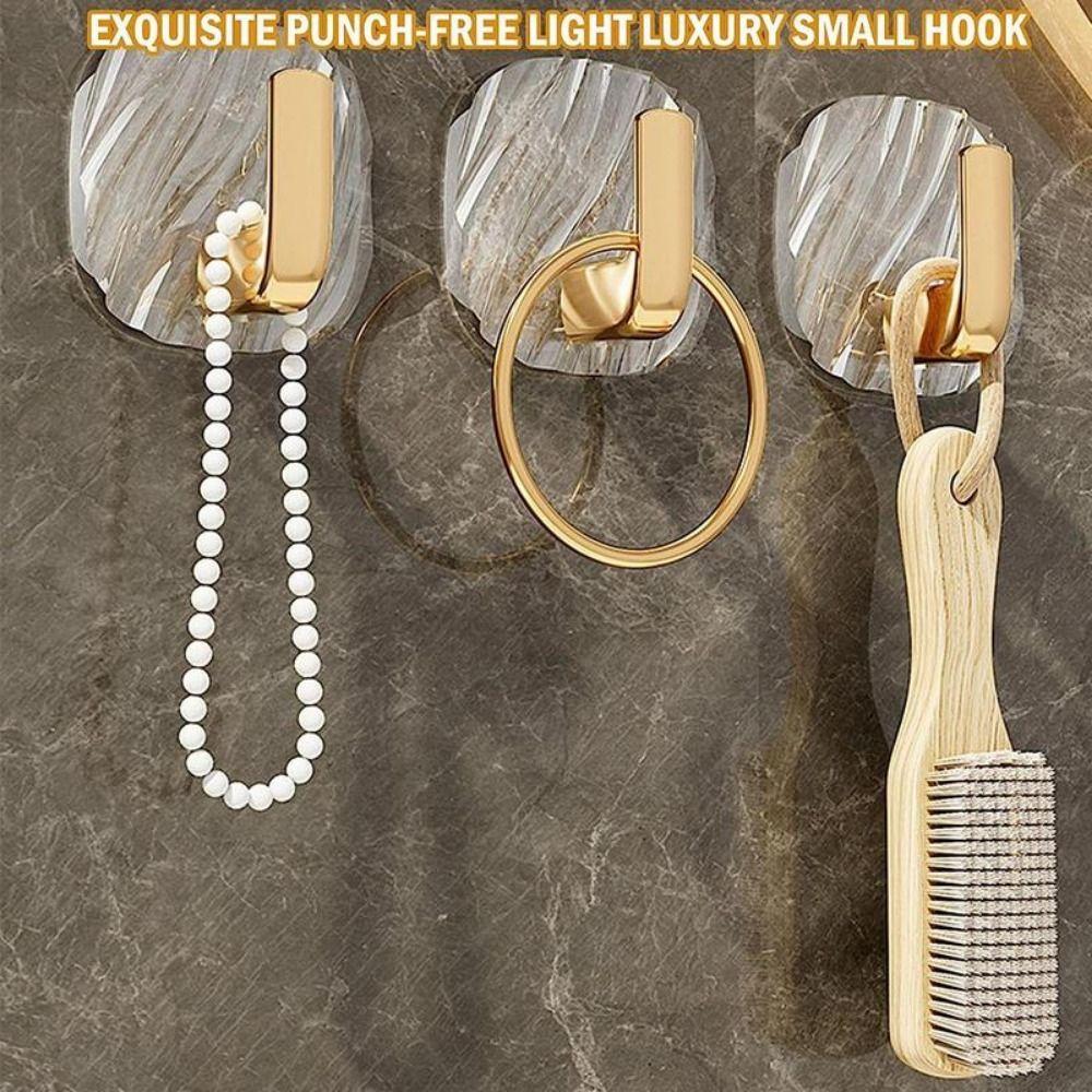 

Small Wall Storage Hook Exquisite Acrylic Hooks Key Rack Coat Hooks Home