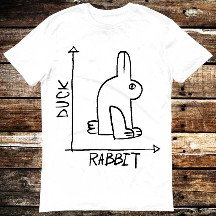 Duck Rabbit Graph Math Chart T Shirt 6143 Unisex T-Shirt L