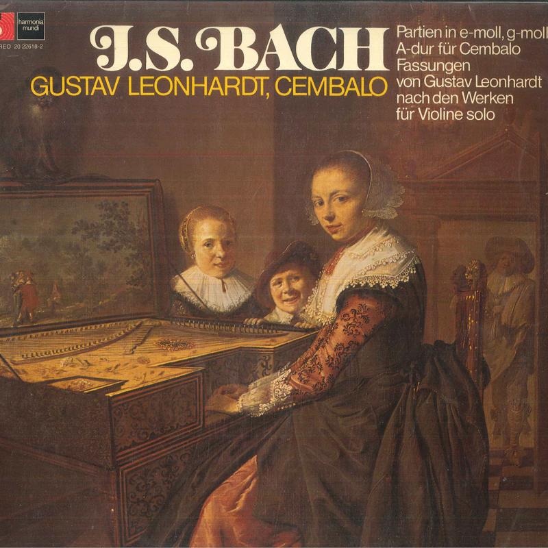 

LP Record GUSTAV LEONHARDT Bach Partien In Emoll Gmoll Ad 20226182 BASFHARMONIA 1976 Germany Classical Used