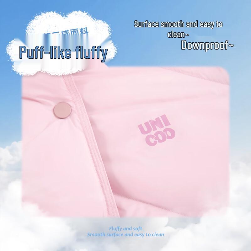 UNIFREE Puffy Hooded Short Down Jacket