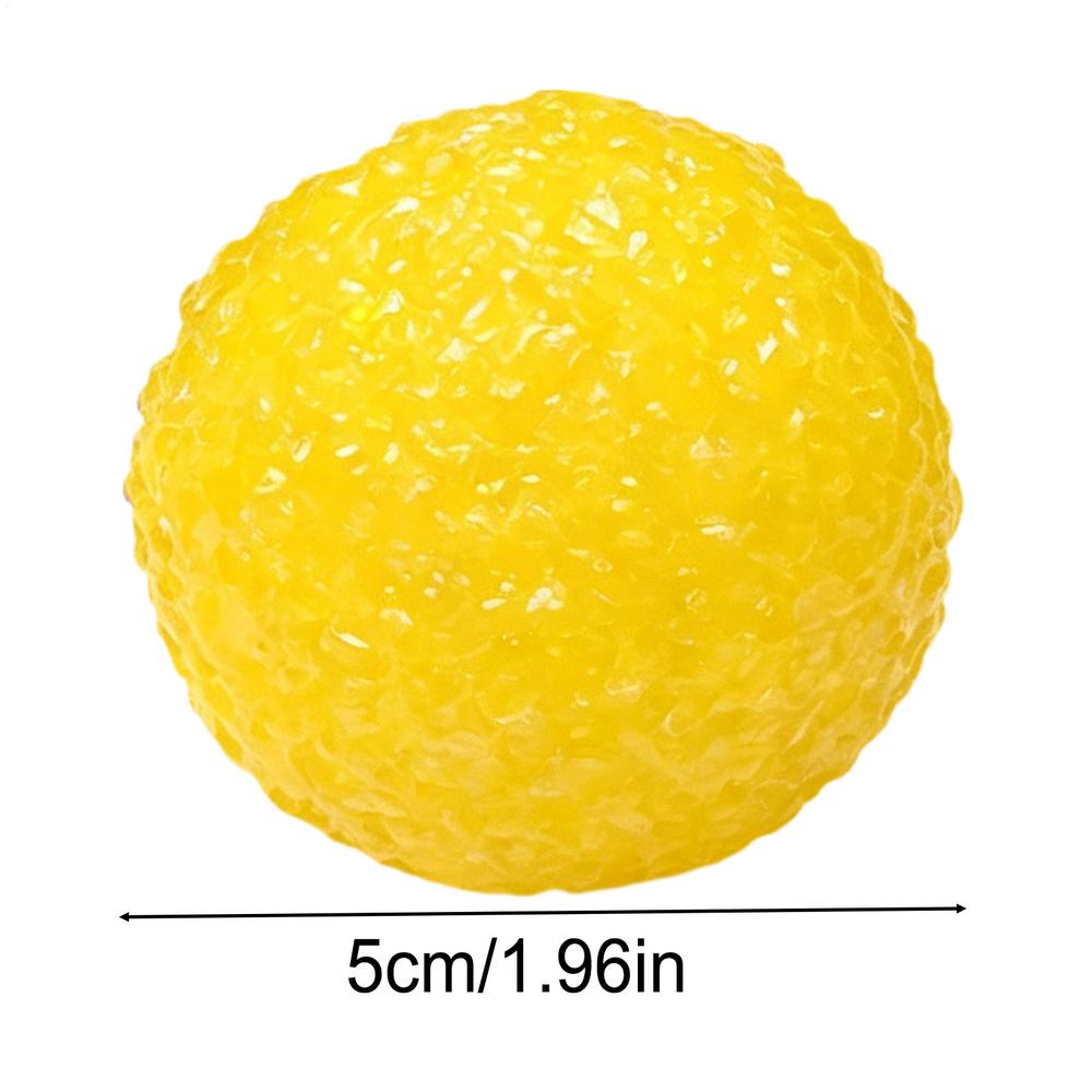 Quetschspielzeug 1 Stück Sensorischer Stressabbau Wiederverwendbarer Slushie Quetschball mit knackendem Geräusch Quetschspielzeug Fidget Ball