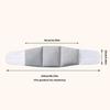 Enhancing Support Pillow Providing Back Relief and Restful Night In All Poses