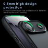 For iPhone 17 Pro Max Case Drop Proof TPU+PC Matte Back Phone Cover