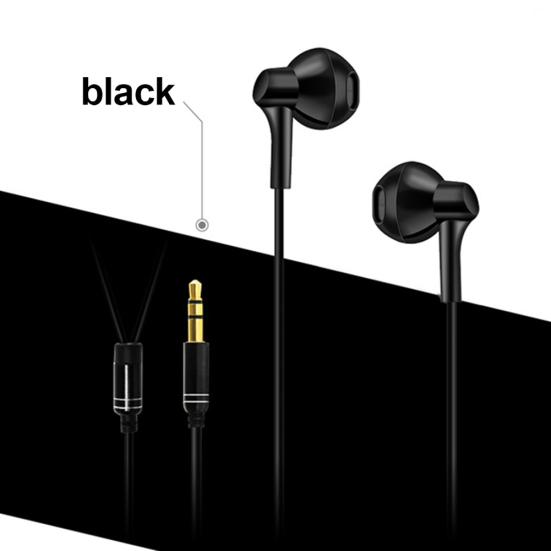 3-Meter Cable 3.5mm Plug Bass Wired Earphone Broadcast Live Monitoring Headset