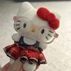 Cartoon Plush Sanrio Hello Kitty Keychain Pendant Cute Stuffed Doll Key Ring Exquisite Creative Backpack Decoration Accessories