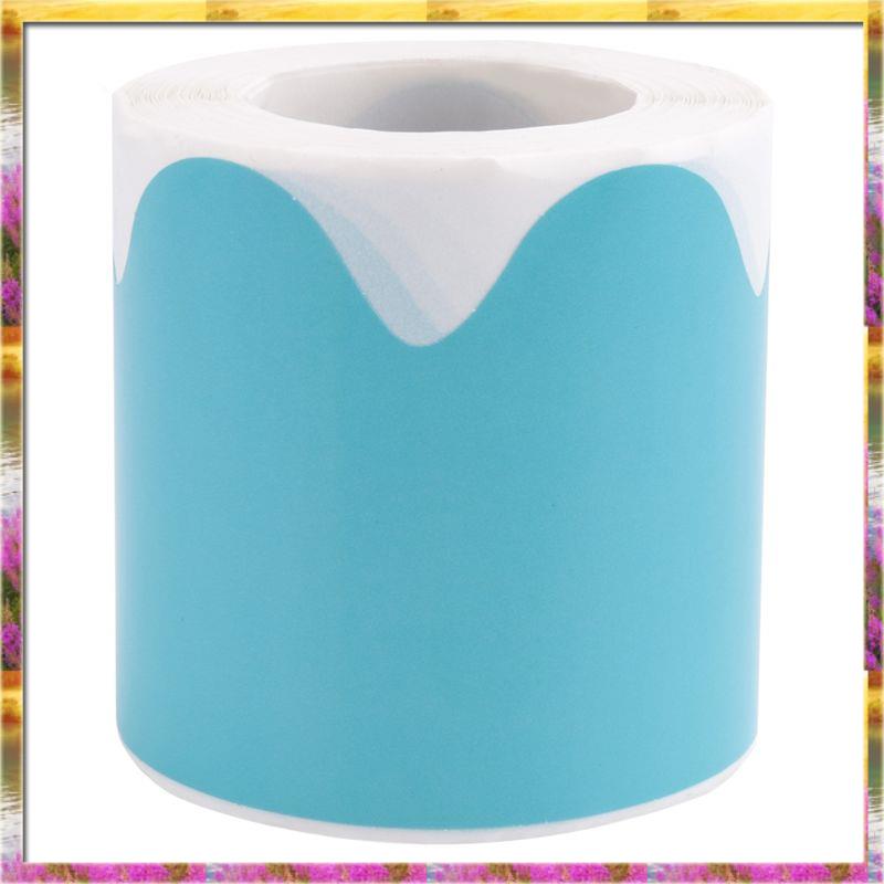 

Aug. Scalloped Rolled Border Sticker Trim - 50Ft - Decorate Bulletin Boards, Walls, Desks, Windows, Doors, Schools,Offices синий