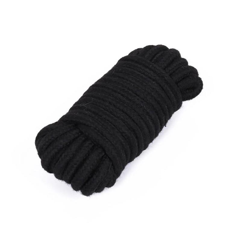 10M Thicken Sex Cotton Bondage Restraint Rope Slave Roleplay Toys For Couples Adult Games Products