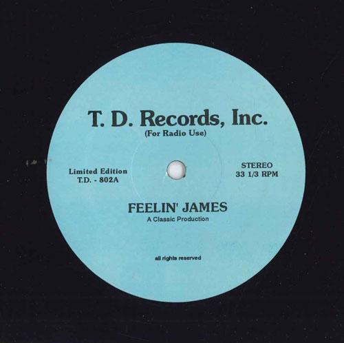 

12inch Record MR. K - Feelin James TD802 T.D. Records, I UK Rap & Hip-Hop/R&B Used