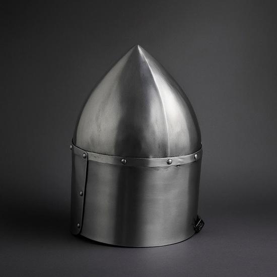 Handmade Medieval 14th Century Great Helmet Perfect for Renaissance Fair, Cosplay, LARP, Halloween Costume Authentic Steel Armor Replica