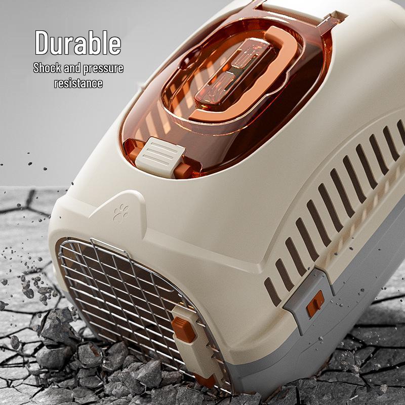 Portable Cat Travel Carrier with Skylight