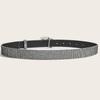 Elegant Rhinestones Studded Women Waist Belt Wide Band For Evening Parties And Casual Outings With Unique Buckles Design