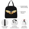 Hyperia Thorpe Park Logo Insulated Lunch Bag for Kids School Cooler Thermal Food Box Tote Portable Lunch Boxes Container