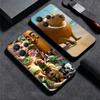Italian Brainrot Animals Soft Phone Case for Xiaomi Redmi Note 12 13 14 15 Pro Plus 11 12S 11S 11T 10 4G Black Cover Back Shell