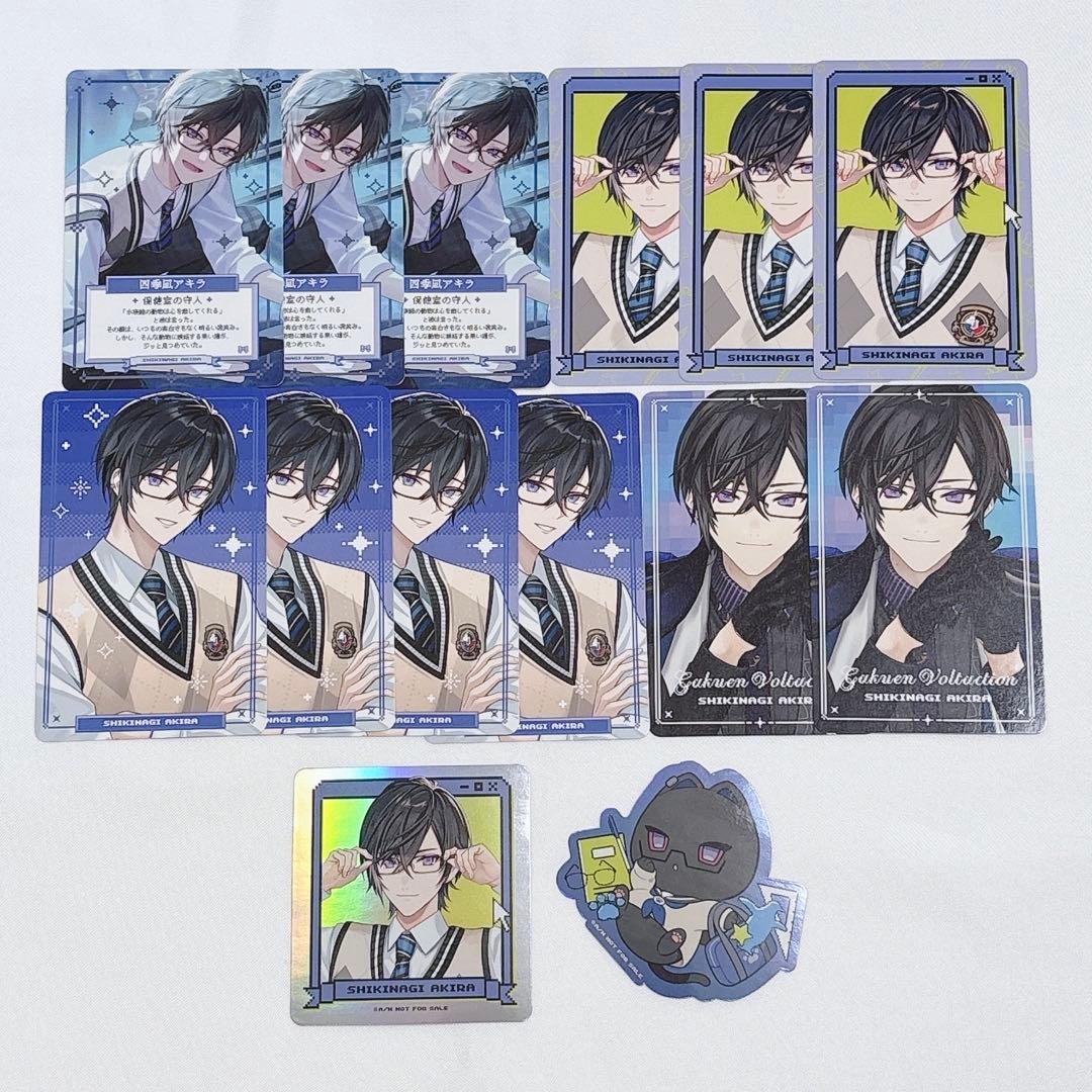[USED] Nijisanji VOLTACTION Shiki Nagi Akira Photo-style Card Instax Bonus