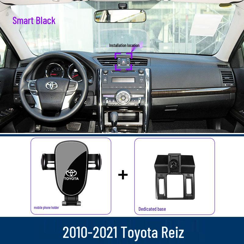 Mobile Phone Holder for 2005-2021 Toyota Reiz, Navigation Base, Car Modification Accessory
