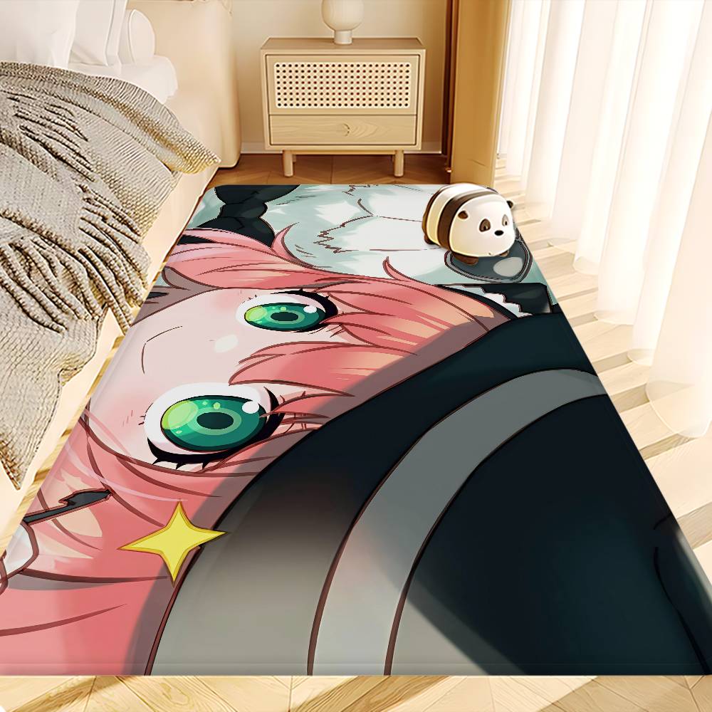 Anime Spy X Family Anya Room Mats Cheaper Anti-slip Modern Living Room Balcony Printed Household Carpets