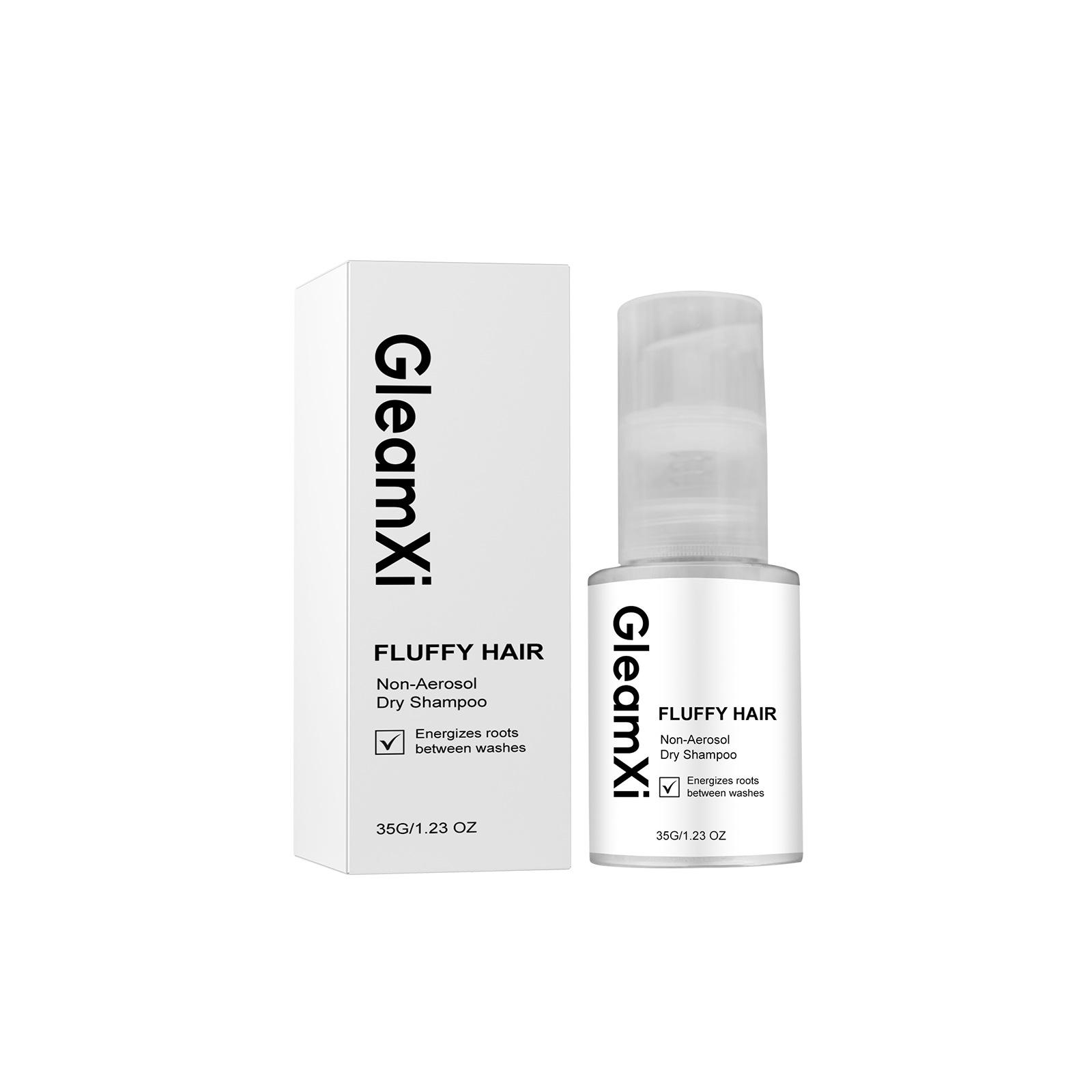 GleamXi Спрей-шампунь для волос несмываемый для мягкости, легкости, ежедневного ухода за сухими, жесткими кончиками волос с мягкими компонентами