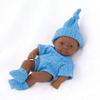 7Inch Vinyls Reborns Doll Life Like Reborns African Baby Dolls For Child Soothing And RolePlaying Education Toy