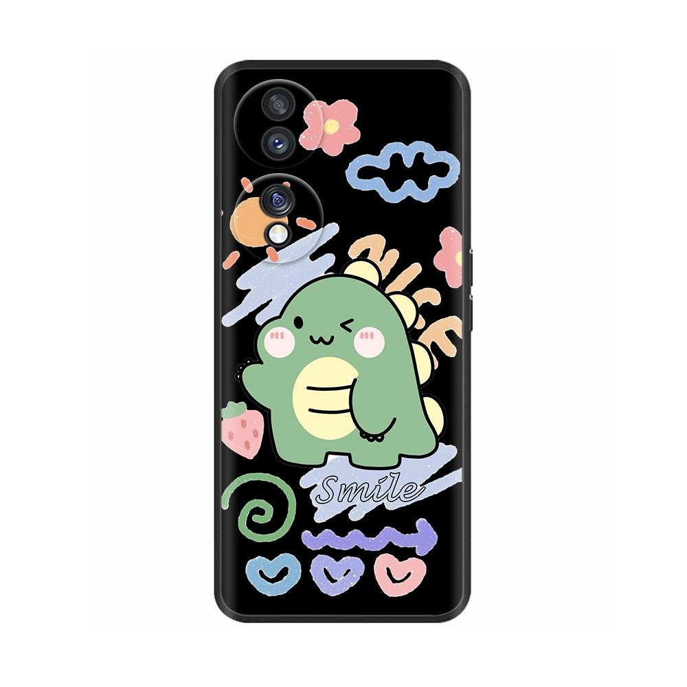 For Honor 70 5G Case Silicone Back Phone Cover For Honor 70 Pro Phone Cases Cute Flower Coque Funda for Huawei Honor 70 Pro Plus