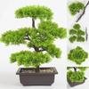 Künstliche Pflanzen Kiefern-Bonsai Kleiner Baum Topfpflanzen Kunstblumen Topfschmuck Für Heimdekoration Hotelgartendekoration