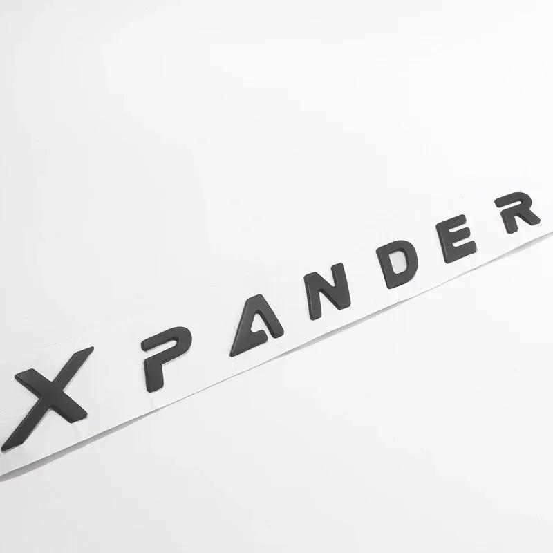 3D объемные АБС буквы XPANDER Значок на капот автомобиля Наклейки на задний багажник Логотип XPANDER Аксессуары