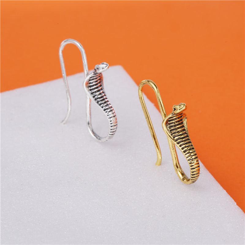 Vintage Cobra Snake Hook Earring for Women Drop Earrings Jewelry