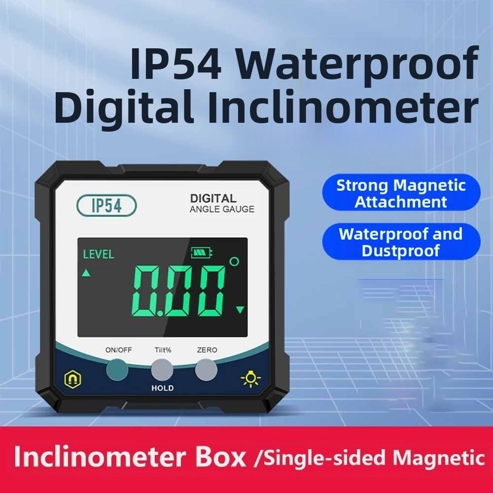 Digital Display Level Angle Gauge With Magnetic Base Angle Finder Inclinometer Box  Woodworking